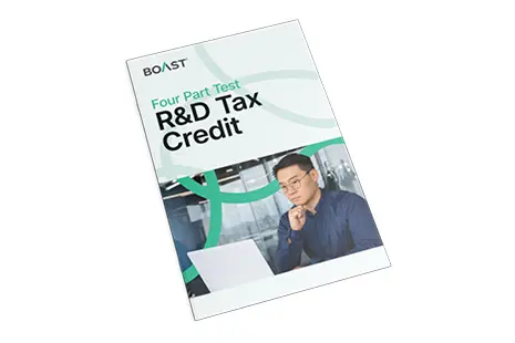 US R&D Tax Credit Four Part Test