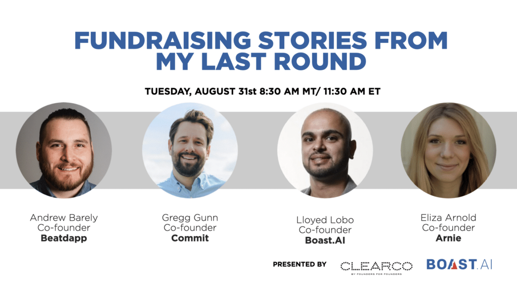 Webinar: Fundraising Stories from My Last Round