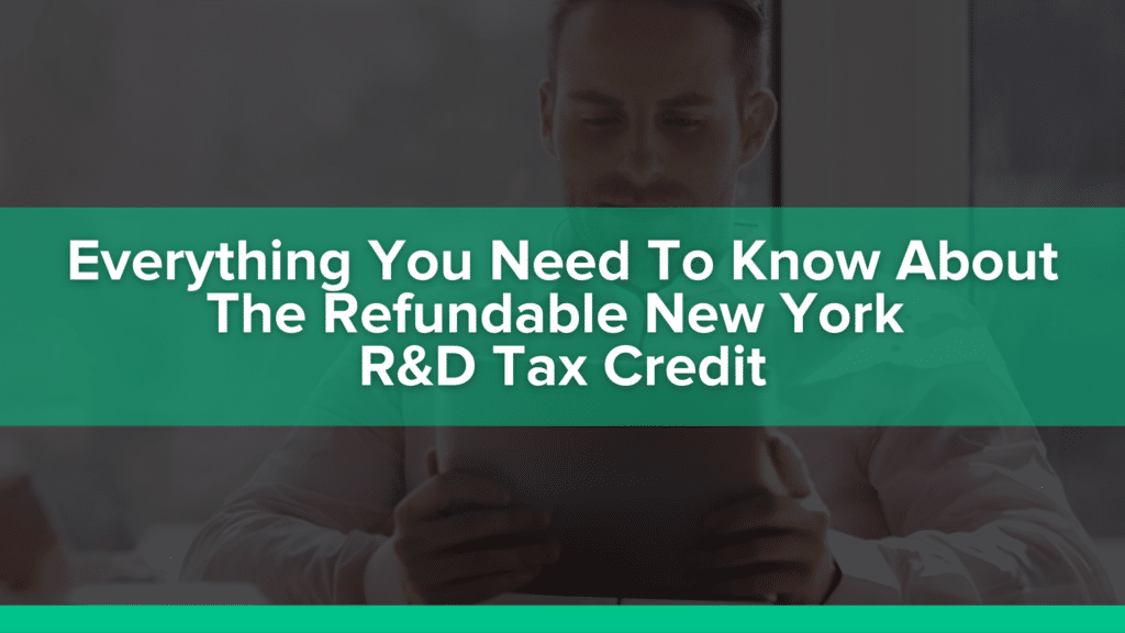 Qualifying for State R&D Tax Credits in New York