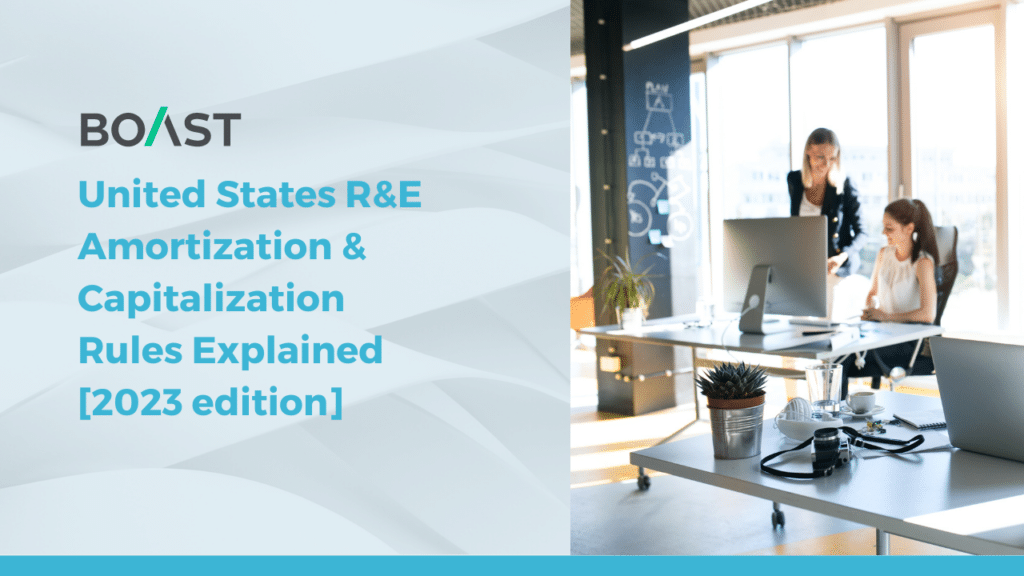 eBook: United States R&E Amortization & Capitalization Rules Explained [2023 edition]
